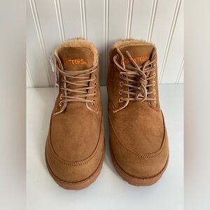 FOCO Mens Size 8 Faux Fur Boots Tailgate Boots University of Tennessee NWT